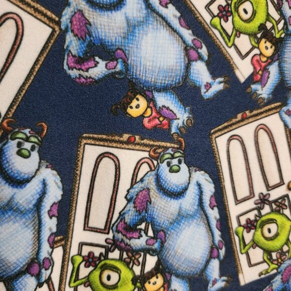 Enchanted Dress Shop Boutique Disney Pixar Monsters Inc Raglan Unisex Shirt 2XL - Picture 5 of 5